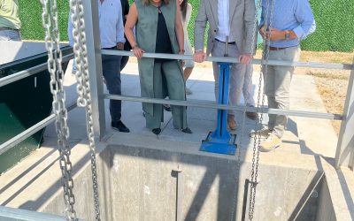 Estacion Depuradora Aguas Residuales en Castronuevo de Esgueva, obra proyectada y dirigida por IDS